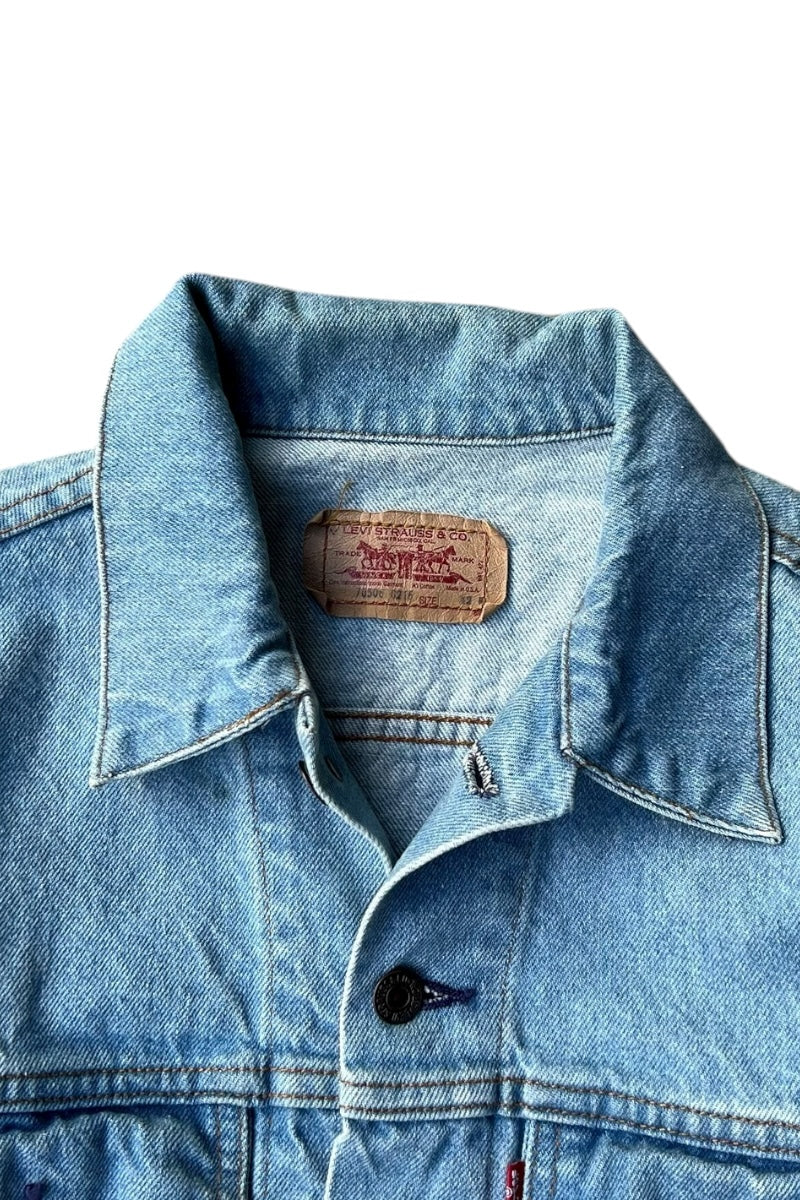 MADE IN USA 87'S 70506 0216 DENIM JACKET / INDIGO [SIZE: 42 USED]