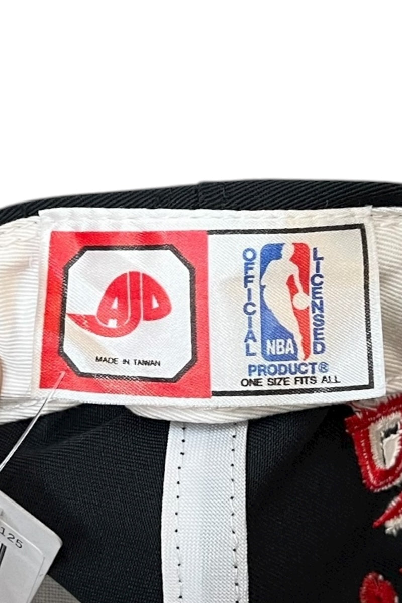 90'S NBA TRAIL BLAZERS 6 PANEL CAP / BLACK [SIZE: ONE SIZE USED]