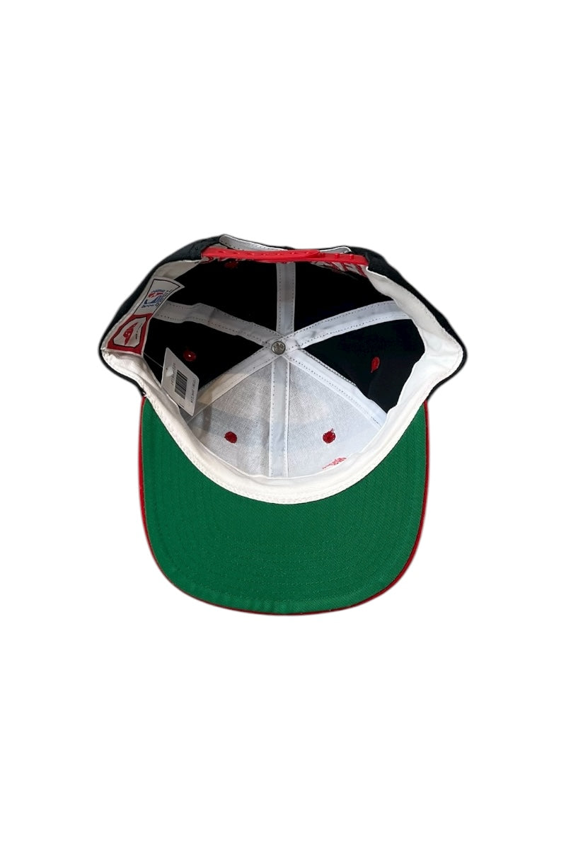 90'S NBA TRAIL BLAZERS 6 PANEL CAP / BLACK [SIZE: ONE SIZE USED]