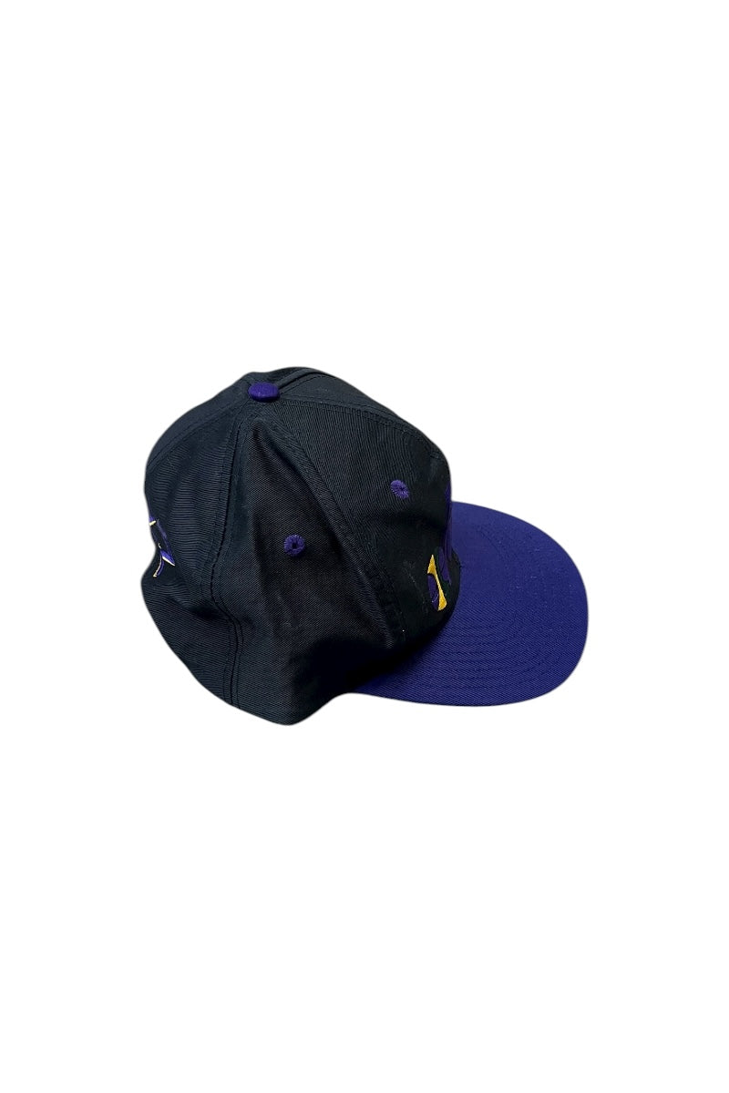 90's NBA UTAH JAZZ 6 PANEL CAP / BLACK [SIZE: ONE SIZE USED]