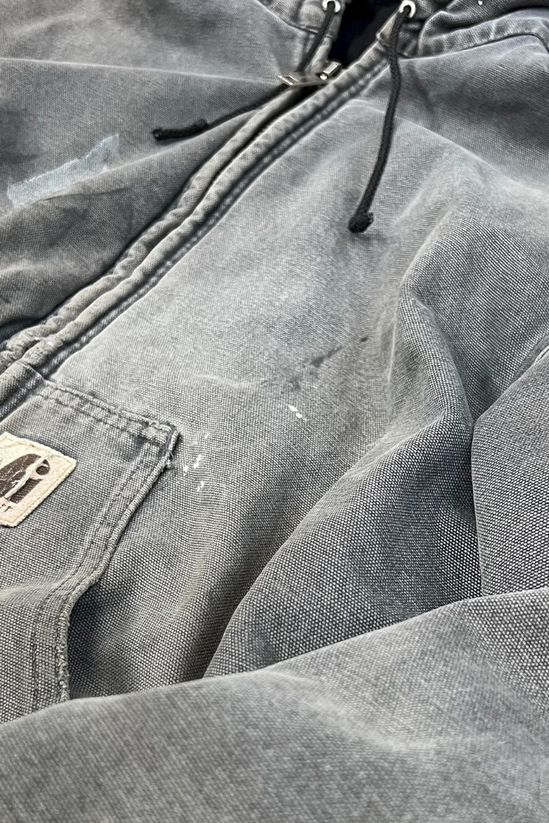 MADE IN USA 00'S CUSTOM ACTIVE JACKET USA model / GRAY [SIZE: S USED]