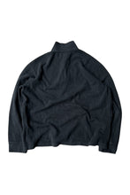 画像をギャラリービューアに読み込む, 90&#39;S HALF-ZIP SWEATSHIRT / BLACK [SIZE: L USED]
