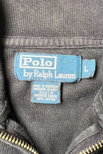 画像をギャラリービューアに読み込む, 90&#39;S HALF-ZIP SWEATSHIRT / BLACK [SIZE: L USED]
