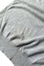 画像をギャラリービューアに読み込む, 90&#39;S COTTON KNIT VEST / GRAY [SIZE: L USED]
