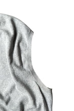 画像をギャラリービューアに読み込む, 90&#39;S COTTON KNIT VEST / GRAY [SIZE: L USED]
