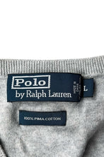 画像をギャラリービューアに読み込む, 90&#39;S COTTON KNIT VEST / GRAY [SIZE: L USED]
