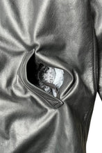 画像をギャラリービューアに読み込む, Y2K EARLY 00&#39;S LEATHER CAR COAT / BLACK [SIZE: L USED]
