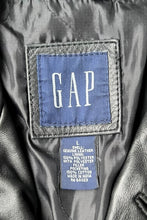 画像をギャラリービューアに読み込む, Y2K EARLY 00&#39;S LEATHER CAR COAT / BLACK [SIZE: L USED]
