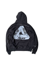 画像をギャラリービューアに読み込む, 19SS REFLECTED LOGO HOODIE SWEATSHIRT / BLACK [SIZE: L USED]
