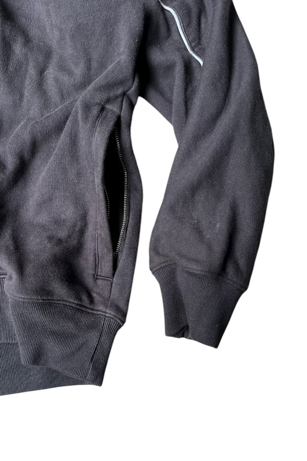 19SS REFLECTED LOGO HOODIE SWEATSHIRT / BLACK [SIZE: L USED]