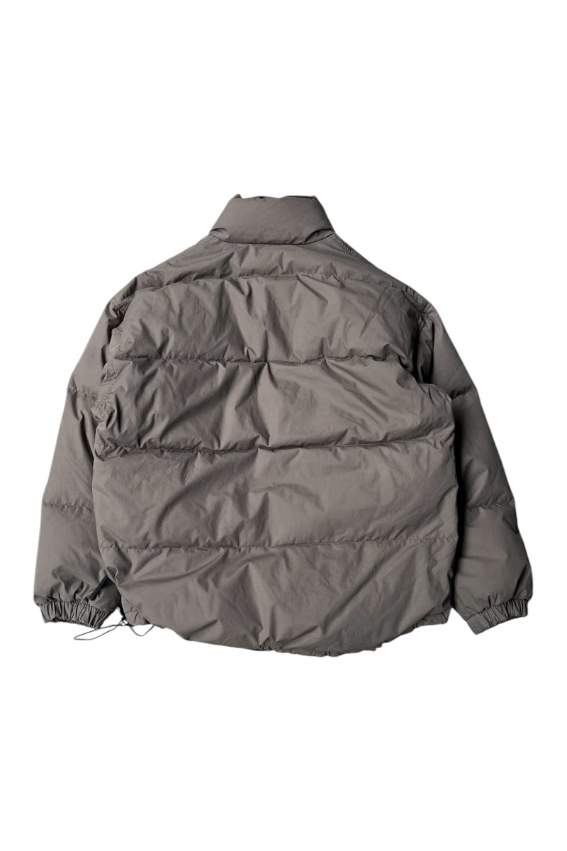 90'S ONE POINT LOGO DOWN JACKET / KHAKI [SIZE: M USED]