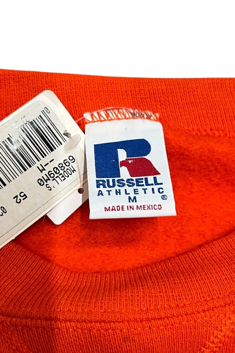 MADE IN MEXICO 90'S SWEATSHIRT / ORANGE [SIZE: M DEADSTOCK/NOS]