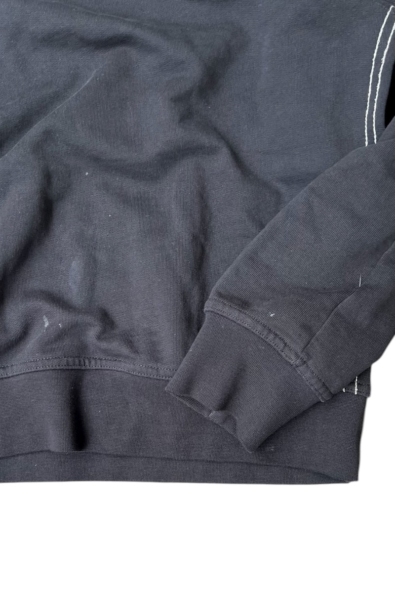 MADE IN TURKEY LOGO SWEATSHIRT / BLACK [SIZE: XS USED]