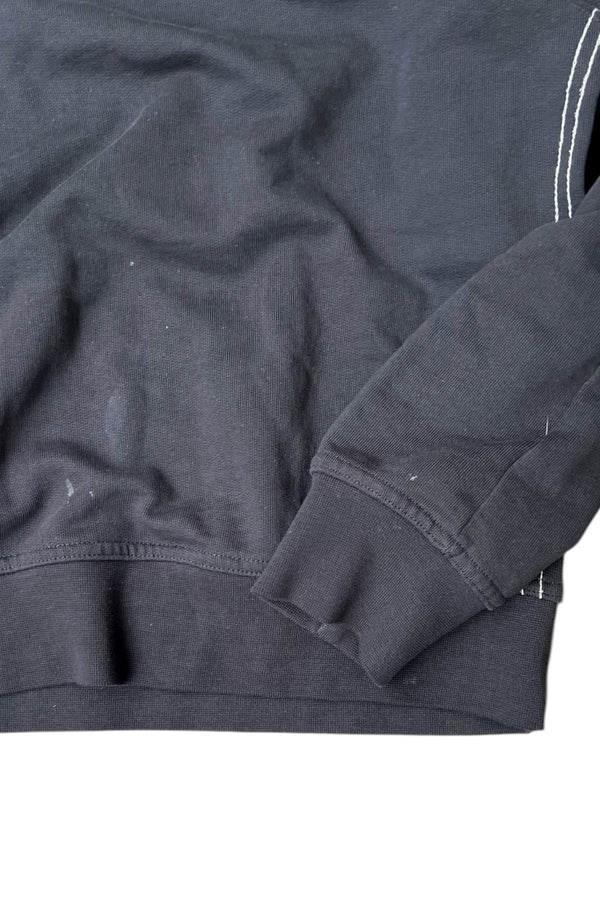 MADE IN TURKEY LOGO SWEATSHIRT / BLACK [SIZE: XS USED]