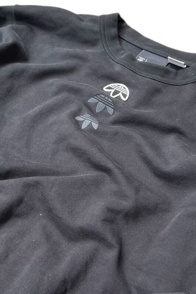 MADE IN TURKEY LOGO SWEATSHIRT / BLACK [SIZE: XS USED]