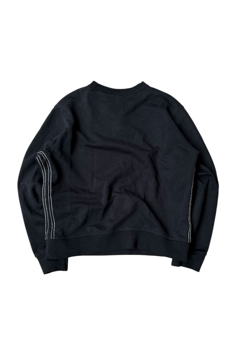 MADE IN TURKEY LOGO SWEATSHIRT / BLACK [SIZE: XS USED]