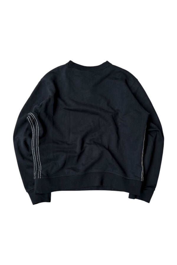 MADE IN TURKEY LOGO SWEATSHIRT / BLACK [SIZE: XS USED]