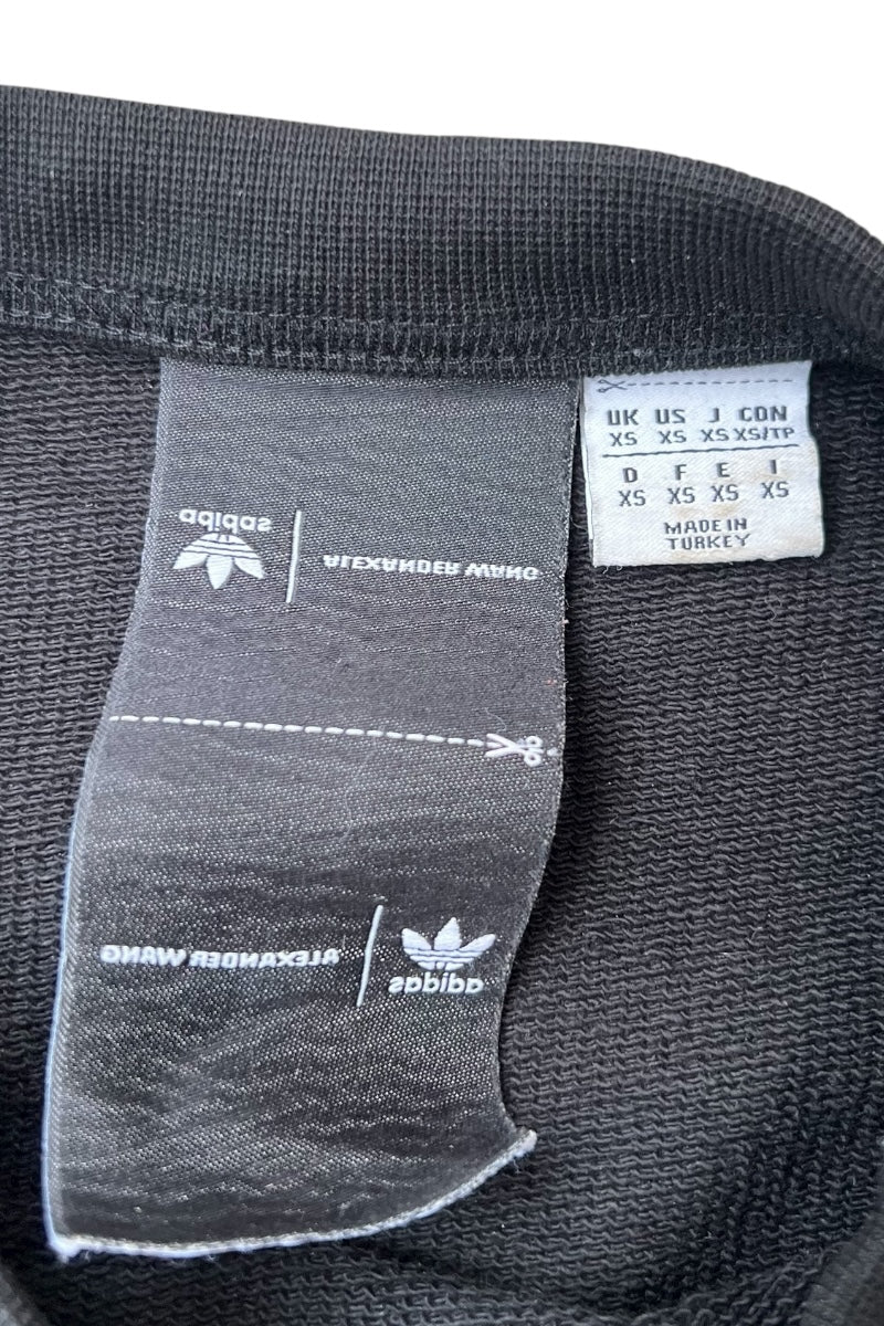 MADE IN TURKEY LOGO SWEATSHIRT / BLACK [SIZE: XS USED]