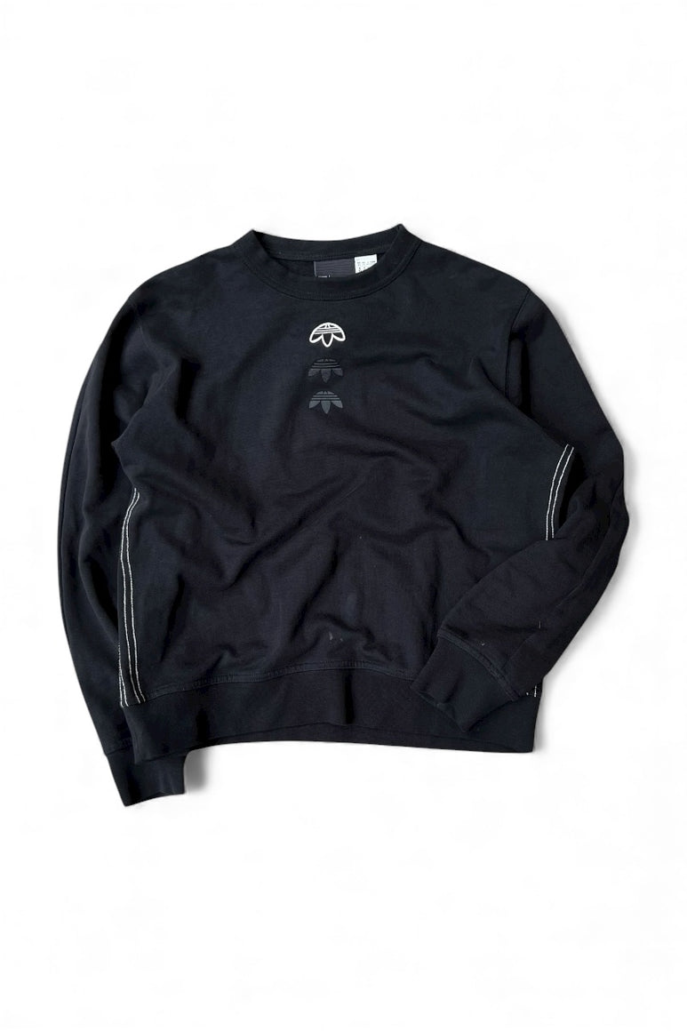 MADE IN TURKEY LOGO SWEATSHIRT / BLACK [SIZE: XS USED]
