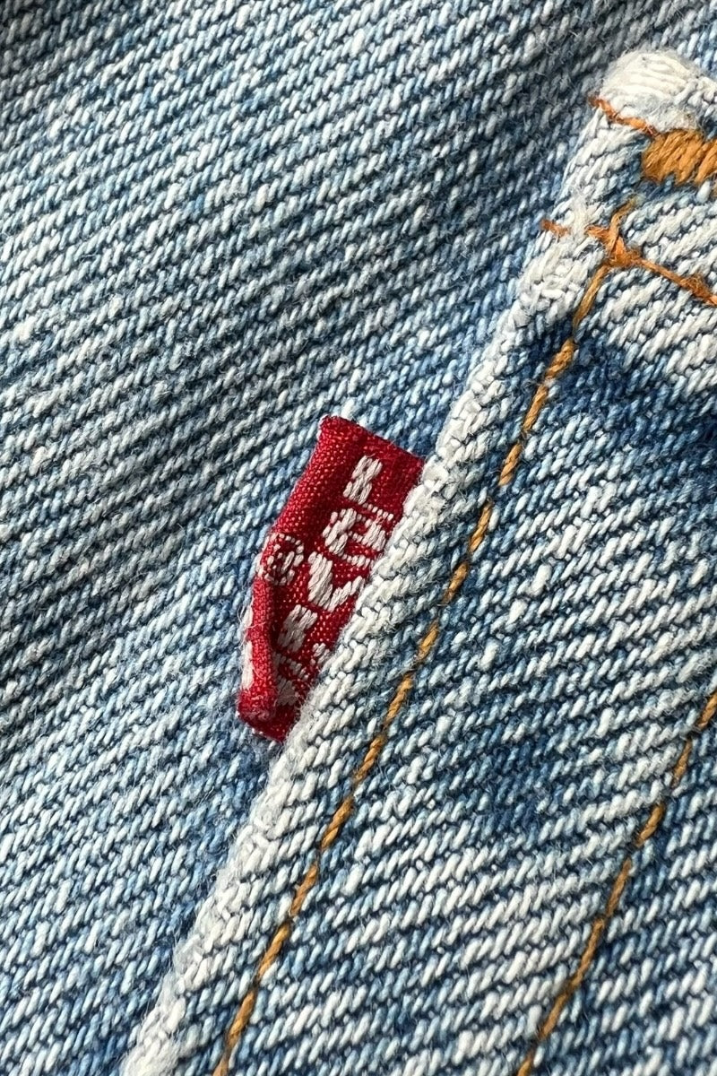 MADE IN USA 95'S 512 DENIM PANTS / INDIGO [SIZE: W34 USED]