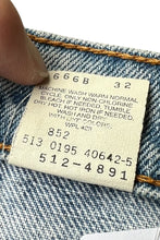 画像をギャラリービューアに読み込む, MADE IN USA 95&#39;S 512 DENIM PANTS / INDIGO [SIZE: W34 USED]
