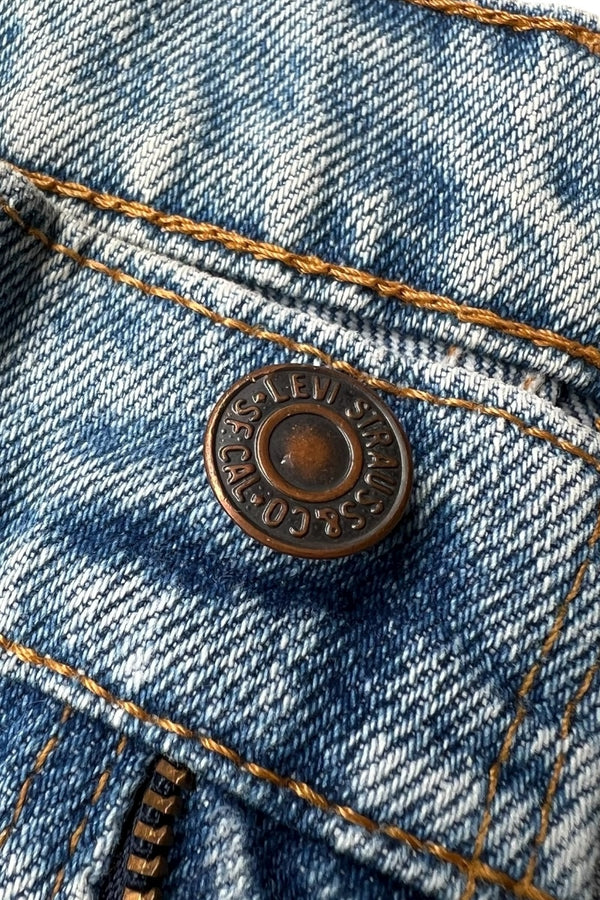 MADE IN USA 95'S 512 DENIM PANTS / INDIGO [SIZE: W34 USED]
