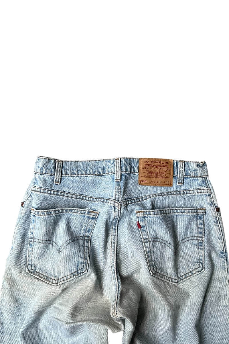 MADE IN USA 90'S 560 DENIM PANTS / INDIGO [SIZE: W33 USED]