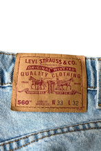 画像をギャラリービューアに読み込む, MADE IN USA 90&#39;S 560 DENIM PANTS / INDIGO [SIZE: W33 USED]
