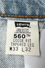画像をギャラリービューアに読み込む, MADE IN USA 90&#39;S 560 DENIM PANTS / INDIGO [SIZE: W33 USED]
