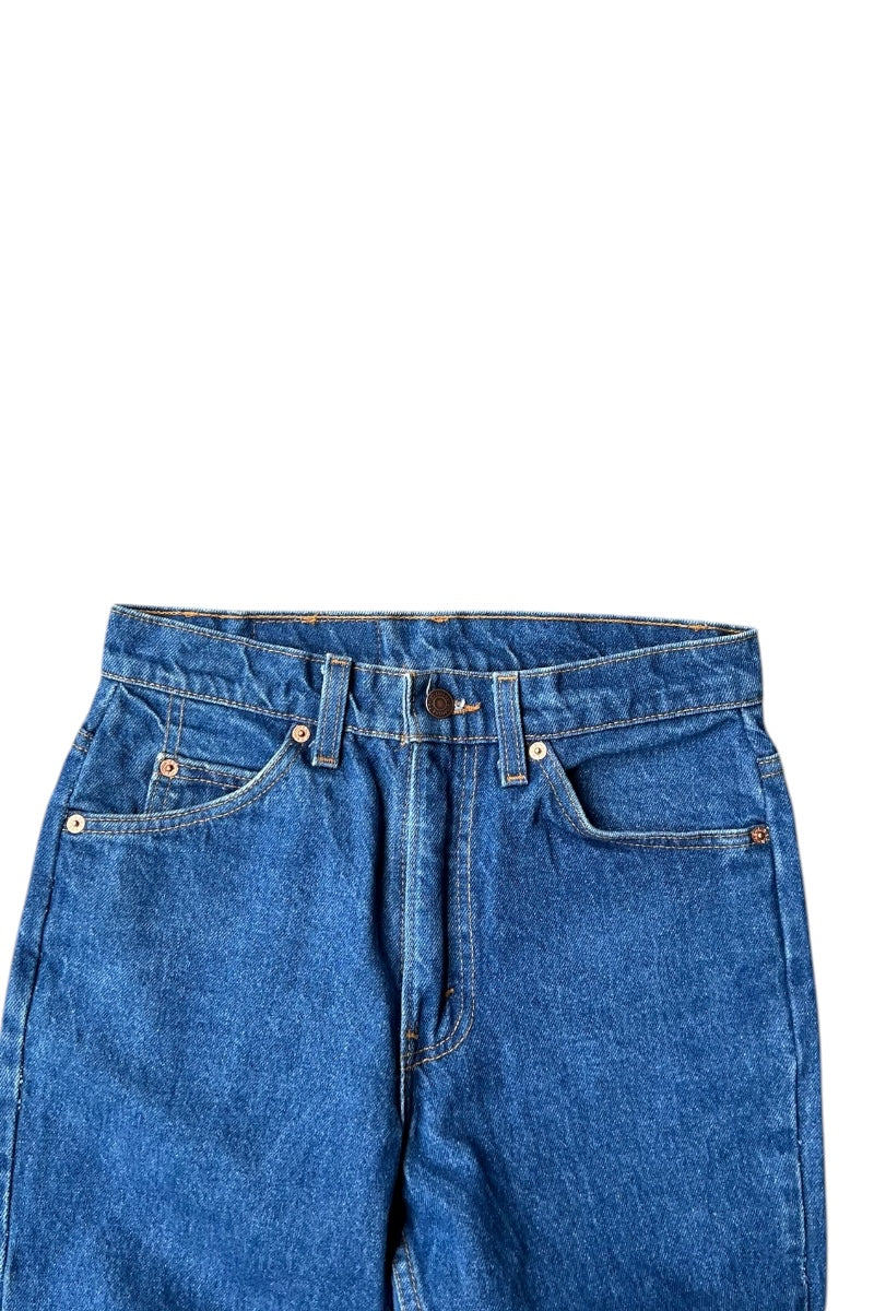 MADE IN USA 98'S 517 DENIM PANTS ORANGE TAB / INDIGO [SIZE: 30 USED]