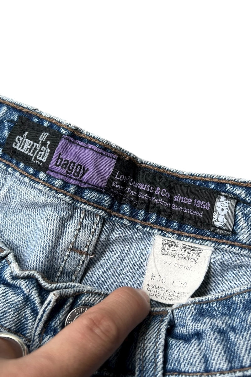SILVER TAB MADE IN MEXICO 92'S BAGGY DENIM PANTS / INDIGO [SIZE: 30 USED]
