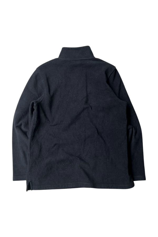 90'S HALF-ZIP FLEECE / BLACK [SIZE: S USED]