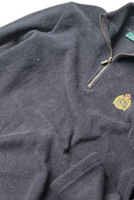 画像をギャラリービューアに読み込む, 90&#39;S HALF-ZIP FLEECE / BLACK [SIZE: S USED]
