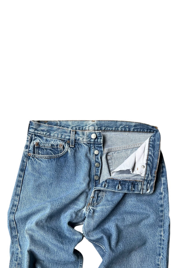 MADE IN USA 80'S 501 DENIM PANTS / INDIGO [SIZE: 34 USED]