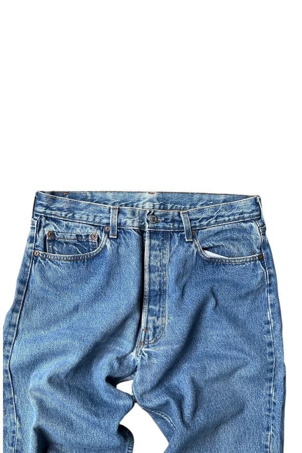 MADE IN USA 80'S 501 DENIM PANTS / INDIGO [SIZE: 34 USED]