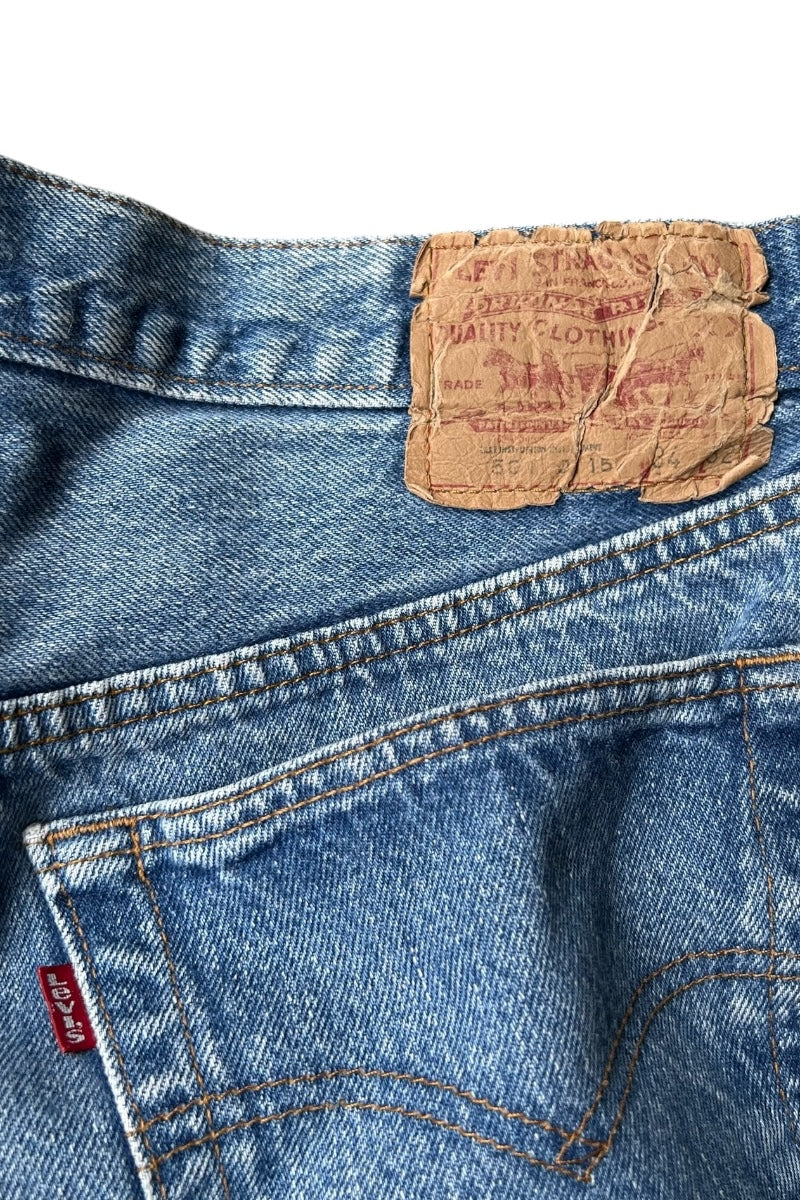 MADE IN USA 80'S 501 DENIM PANTS / INDIGO [SIZE: 34 USED]