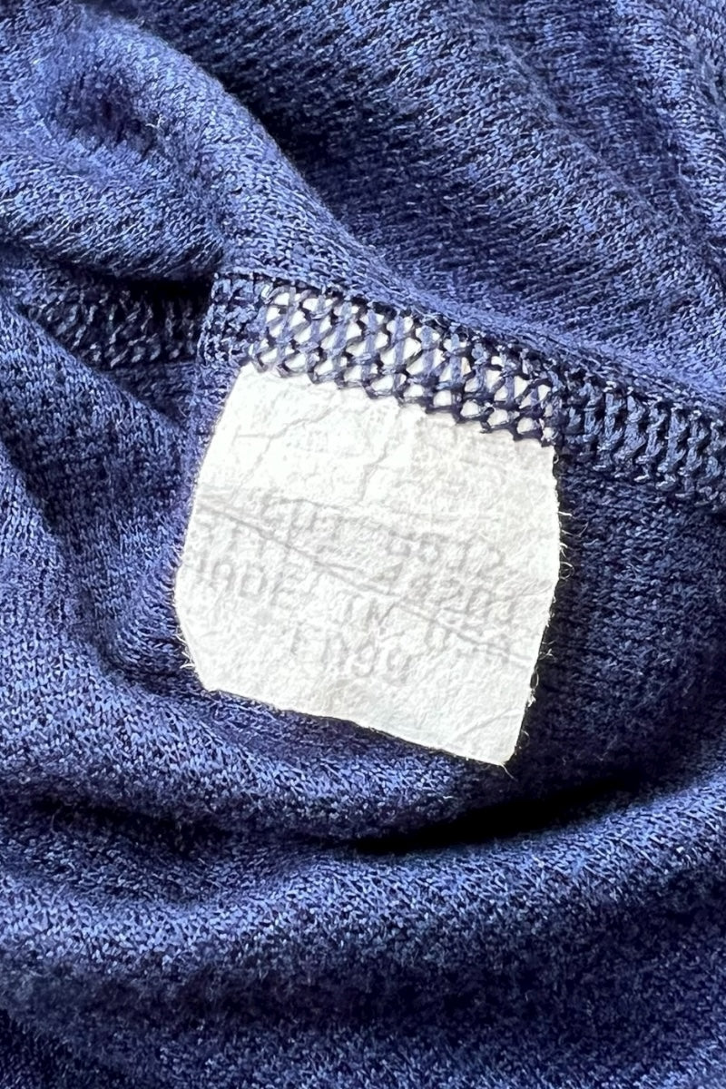 MADE IN USA 99'S CAPILENE L/S T-SHIRT / NAVY [SIZE: L USED]