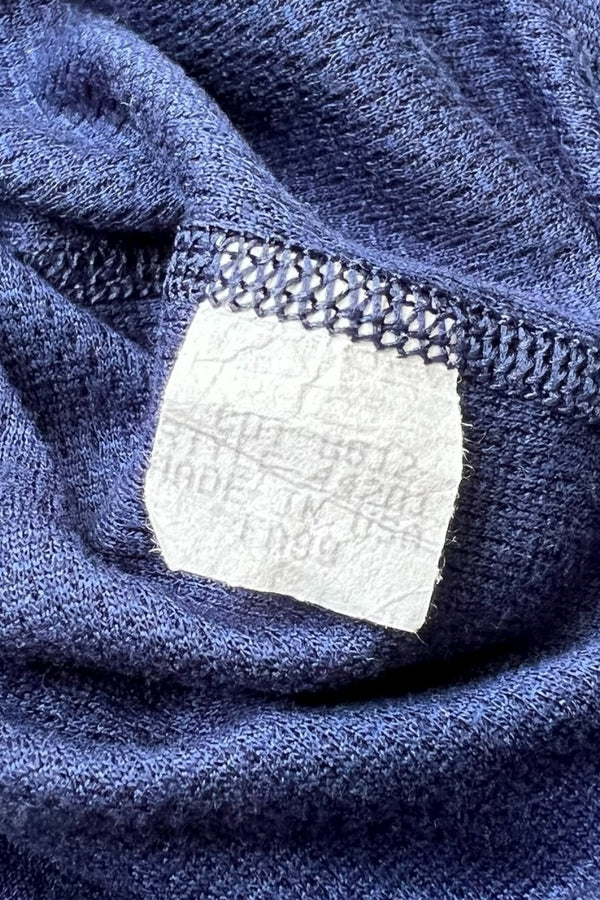MADE IN USA 99'S CAPILENE L/S T-SHIRT / NAVY [SIZE: L USED]