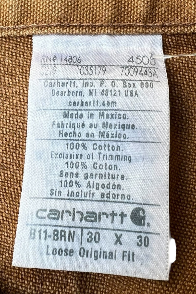 MADE IN MEXICO 19'S PAINTER PANTS / BEIGE [SIZE: W30 USED]