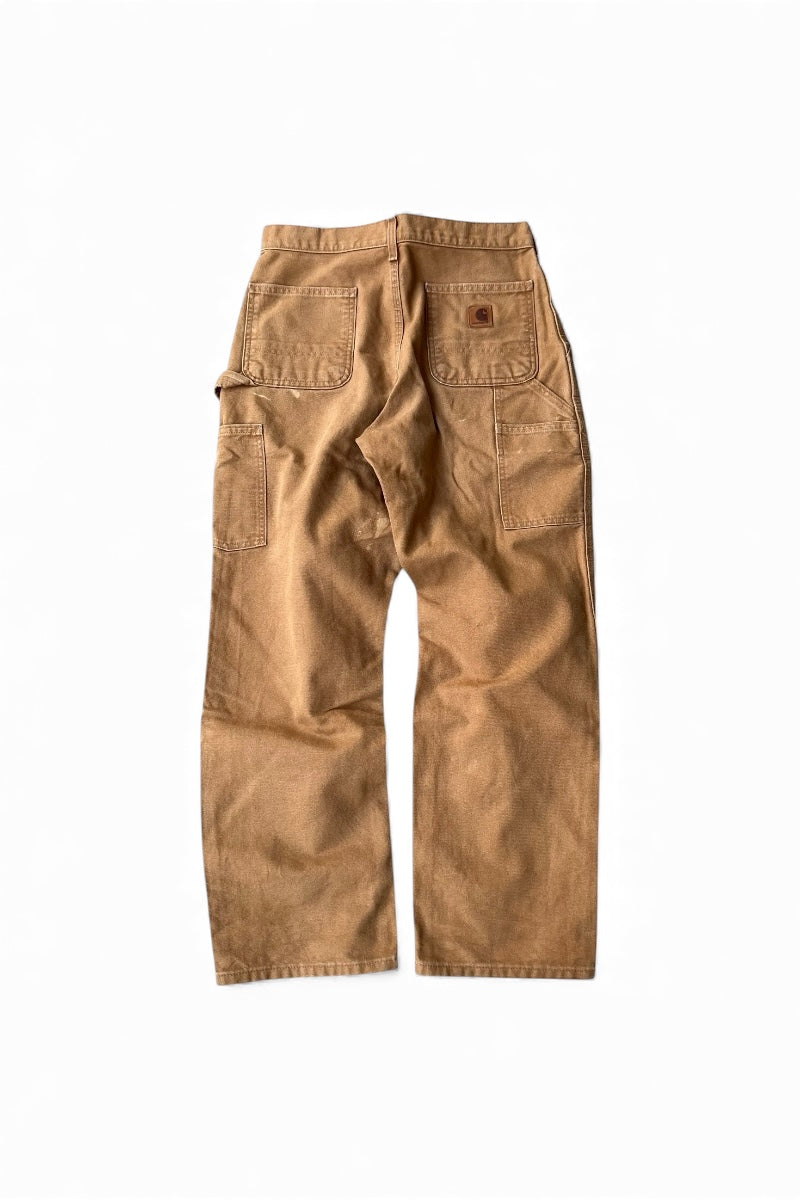 MADE IN MEXICO 19'S PAINTER PANTS / BEIGE [SIZE: W30 USED]