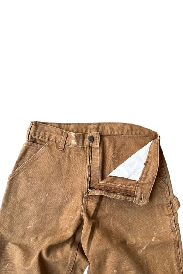 MADE IN MEXICO 19'S PAINTER PANTS / BEIGE [SIZE: W30 USED]