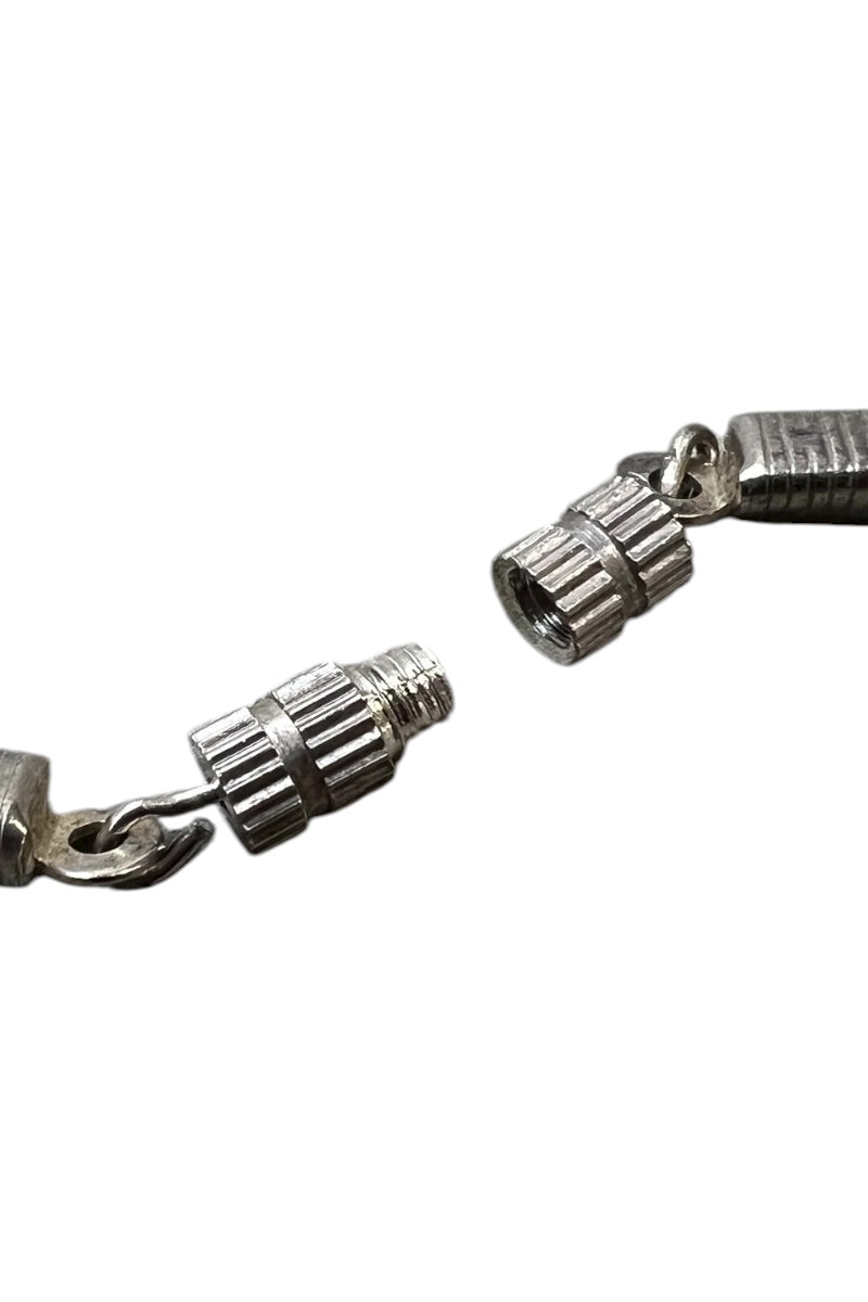 925 SILVER PERFUME BOTTLE NECKLACE / SILVER [SIZE: ONE SIZE USED]