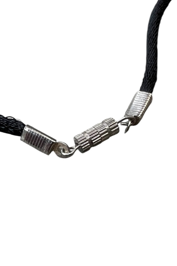 925 SILVER PERFUME BOTTLE NECKLACE / SILVER [SIZE: ONE SIZE USED]