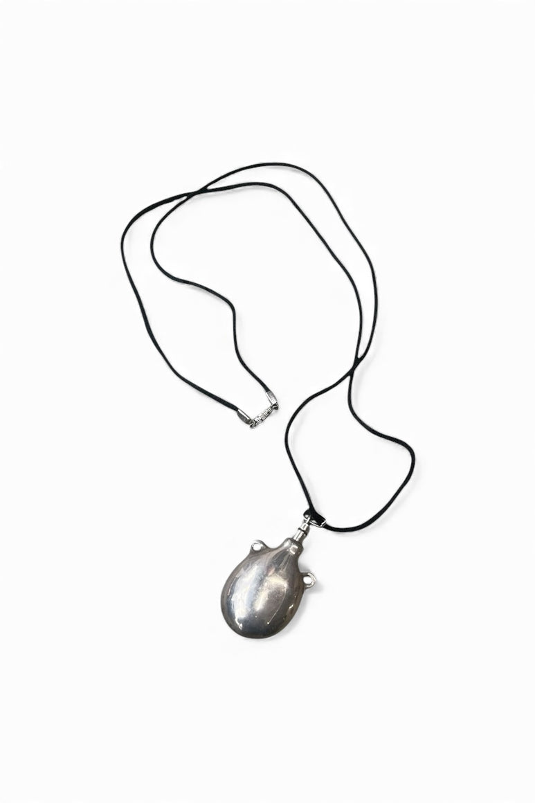 925 SILVER PERFUME BOTTLE NECKLACE / SILVER [SIZE: ONE SIZE USED]