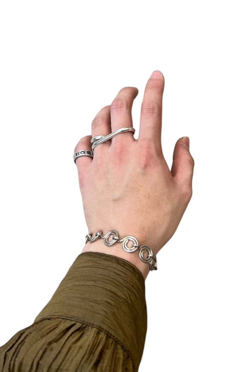 925 SILVER BRACELET / SILVER [SIZE: ONE SIZE USED]