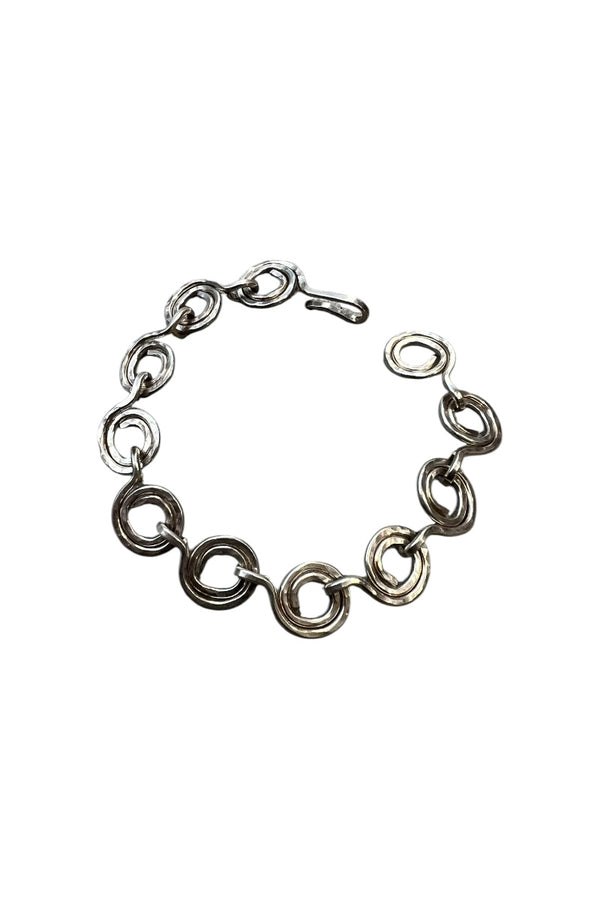 925 SILVER BRACELET / SILVER [SIZE: ONE SIZE USED]
