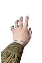 画像をギャラリービューアに読み込む, MADE IN ITALY 925 SILVER ID BRACELET / SILVER [SIZE: ONE SIZE USED]
