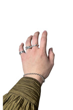 画像をギャラリービューアに読み込む, MADE IN ITALY 925 SILVER BRACELET / SILVER [SIZE: ONE SIZE USED]
