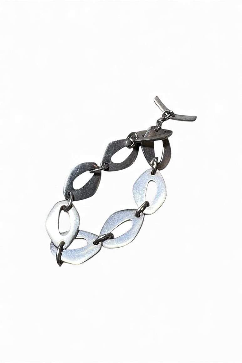 925 SILVER BRACELET T-BAR / SILVER [SIZE: ONE SIZE USED]