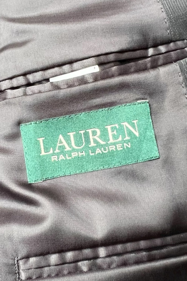 CHECK TAILORED JACKET / GREEN [SIZE: S USED]